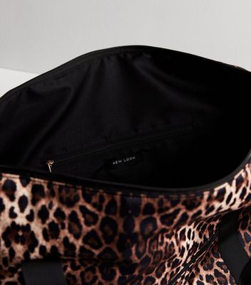 New look leopard sales print handbag