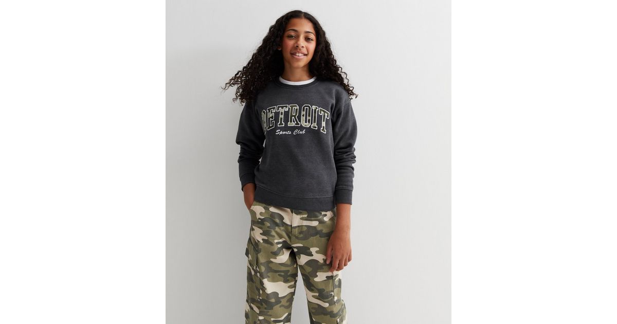 DETROIT GREY SWEATSHIRT