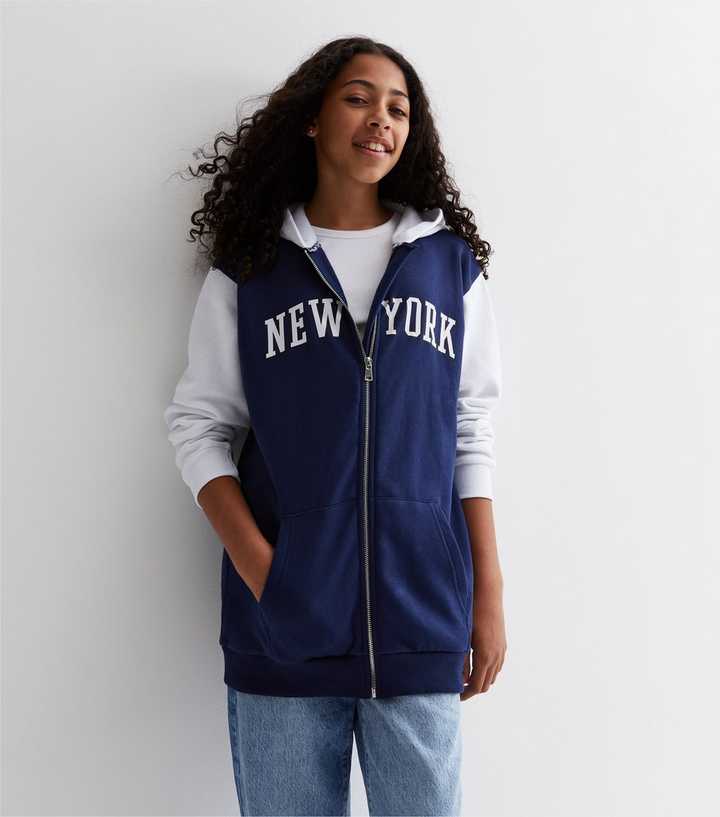 Sweatpants & Sweatshirts – Brandy Melville  Hoodies, Jacket outfit women,  New york sweatshirt