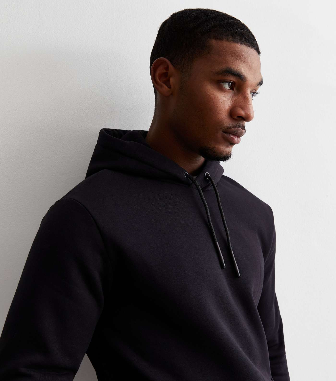 Only & Sons Black Pocket Front Hoodie Image 2