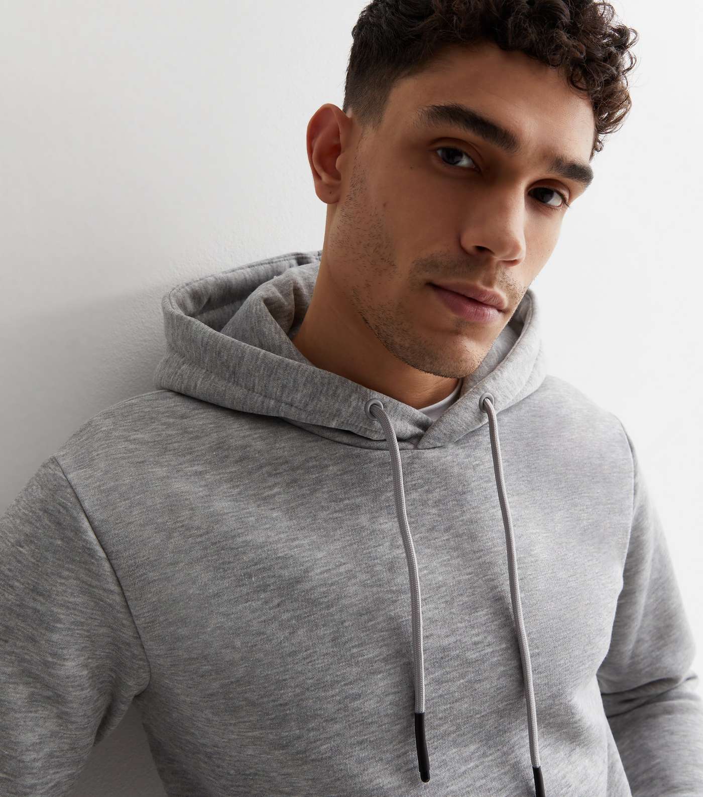 Only & Sons Grey Pocket Front Hoodie Image 3