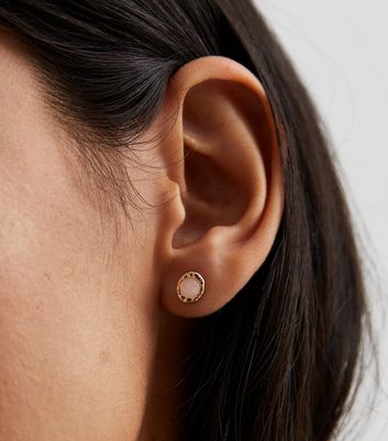 Semi Precious Stone Stud Earring - Alice Robson Jewellery