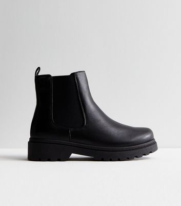 Raid wide fit radar hot sale black chunky chelsea boots