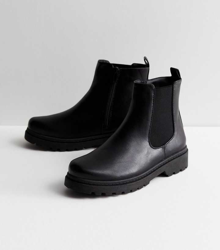 black chelsea boots womens new look