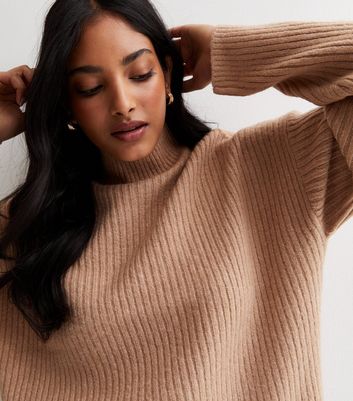 Camel cowl hotsell neck jumper