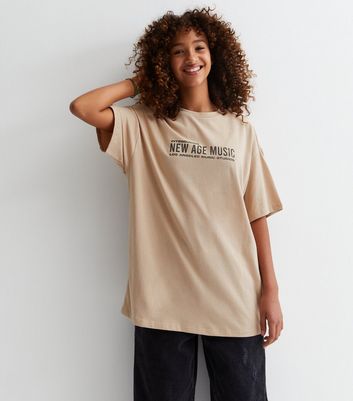 Girls in shop oversized shirts