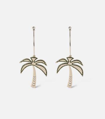 Diamond palm 2025 tree earrings