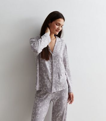 Grey discount star pyjamas