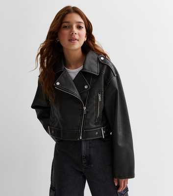 Girls' Faux Leather Jackets, Leather-Look Jackets