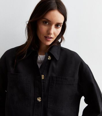 Dress Cropped Black Shacket Black Cropped Shacket Women George At ASDA