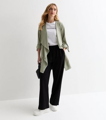 Green duster jacket hotsell