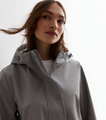 Grey discount anorak jacket