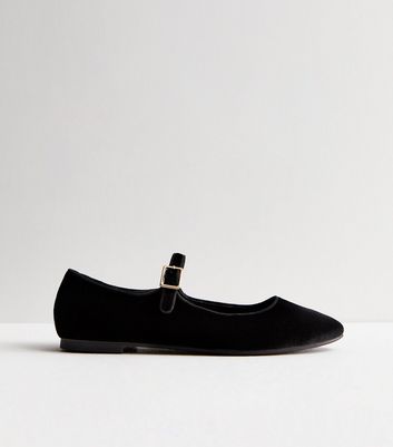 Velvet deals ballet pumps