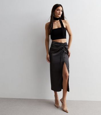 Ruched 2025 skirt midi