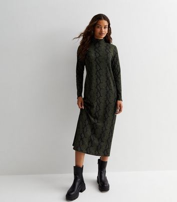 New look snake print dress sale