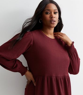 Bell sleeve long on sale dress plus size