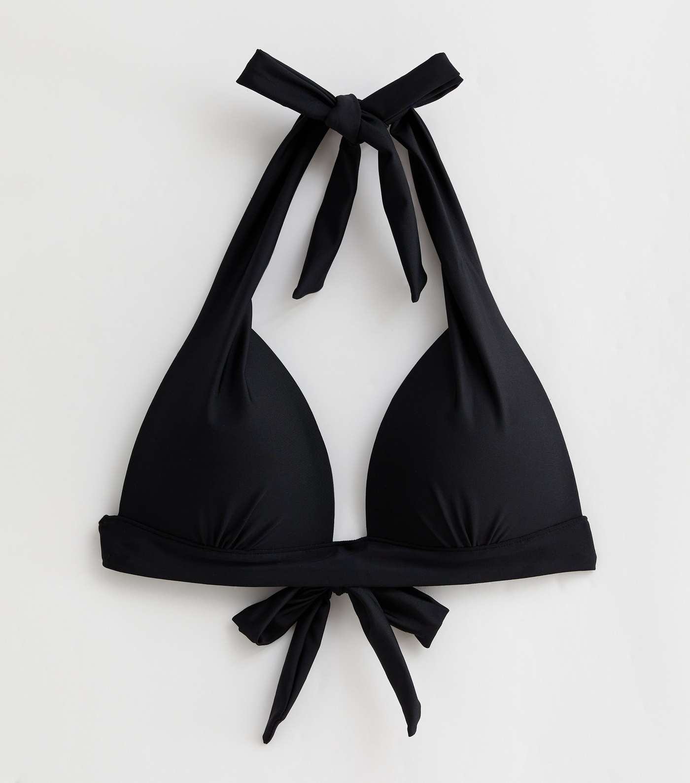 Black Moulded Triangle Bikini Top Image 5