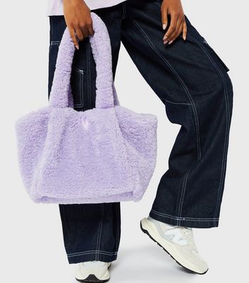 Lilac bag cheap new look