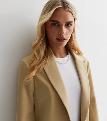 Petite camel clearance blazer