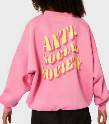 Anti social cheap social sweatshirt