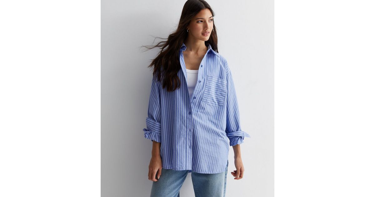 FUB Organic Cotton Oversized Stripe Knit T-shirt Butter
