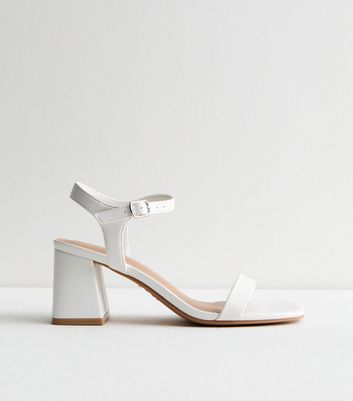 New look outlet grey heeled sandals