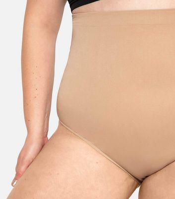 Conturve Stone High Waist Seamless Shaping Shorts | New Look
