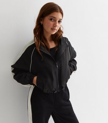 Side stripe clearance bomber jacket