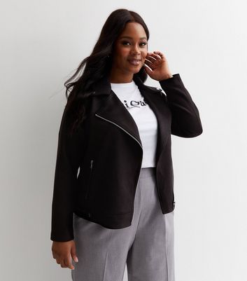 New look sale suedette biker jacket