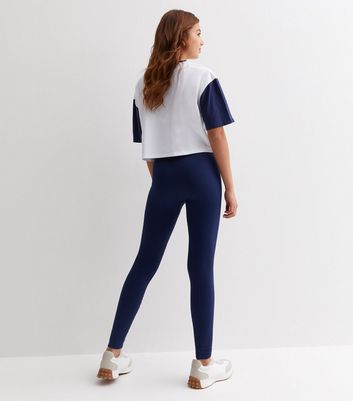 Mid Waist Royal Blue Girls Leggings, Casual Wear, Skin Fit at Rs 100 in  Tiruppur