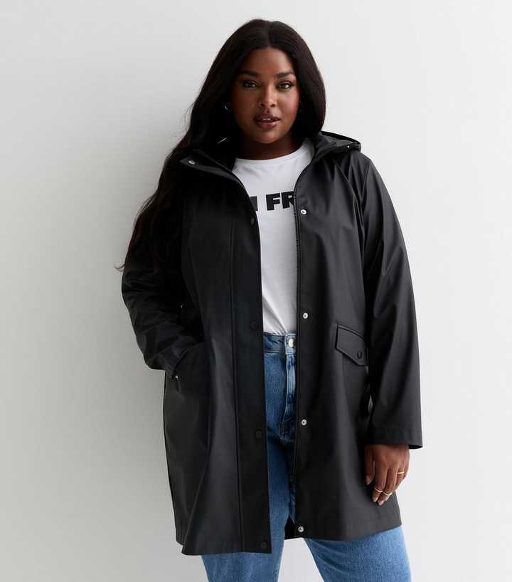 Anna Rain Jacket - Black main image 1