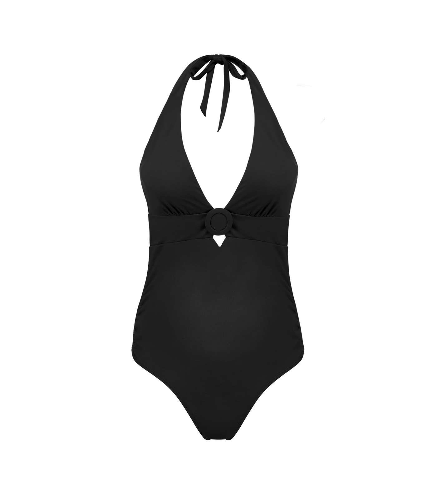Dorina Maternity Black Halter Swimsuit Image 5