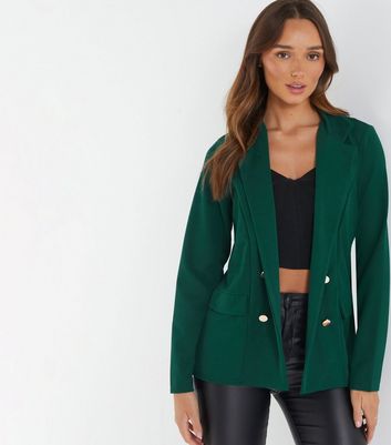 Dark green shop ladies blazer