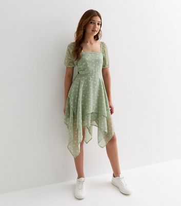 Hanky shops hem dress new look