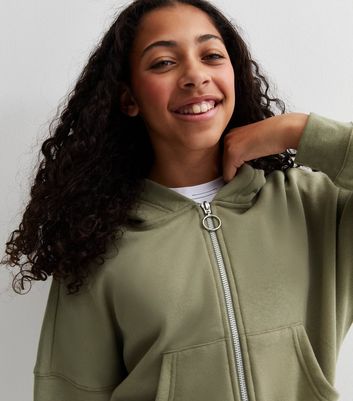 Hoodies for clearance girls with zip