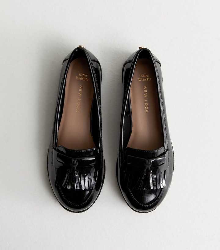 extra wide loafers womens