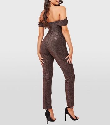 Bronze 2024 sequin jumpsuit