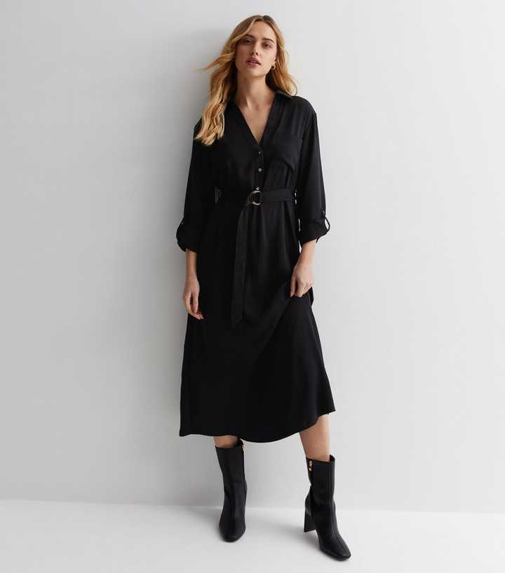 Long Sleeve Next Midi Shirt Dress Bonprix Midi Shirt Dress