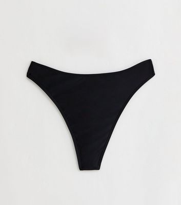 Black Thong Bikini Bottoms New Look