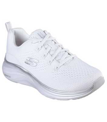 Skechers White Vapor Foam Midnight Glimmer Trainers