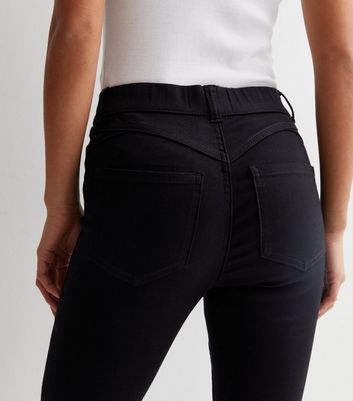 New look petite black jeggings best sale