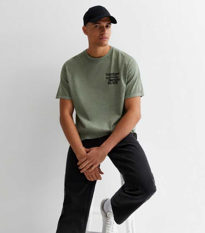 relaxed fit t shirt mens