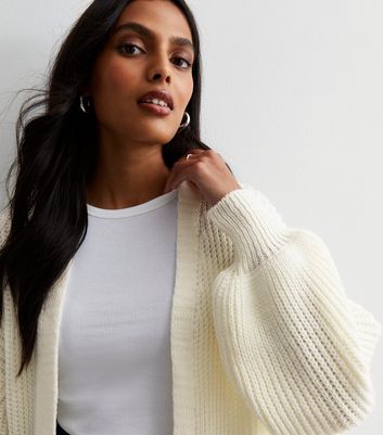 Knit on sale cardigan chunky