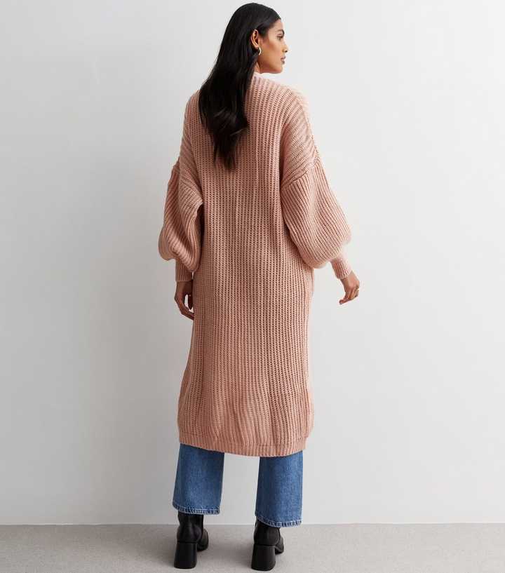 Chunky Oversized Loose Bell Sleeve Cable Knit Cardigan Knitwear