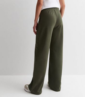 Tall khaki store joggers