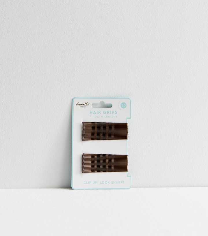 Danielle Creations 30 Pack Brown Hair Grips