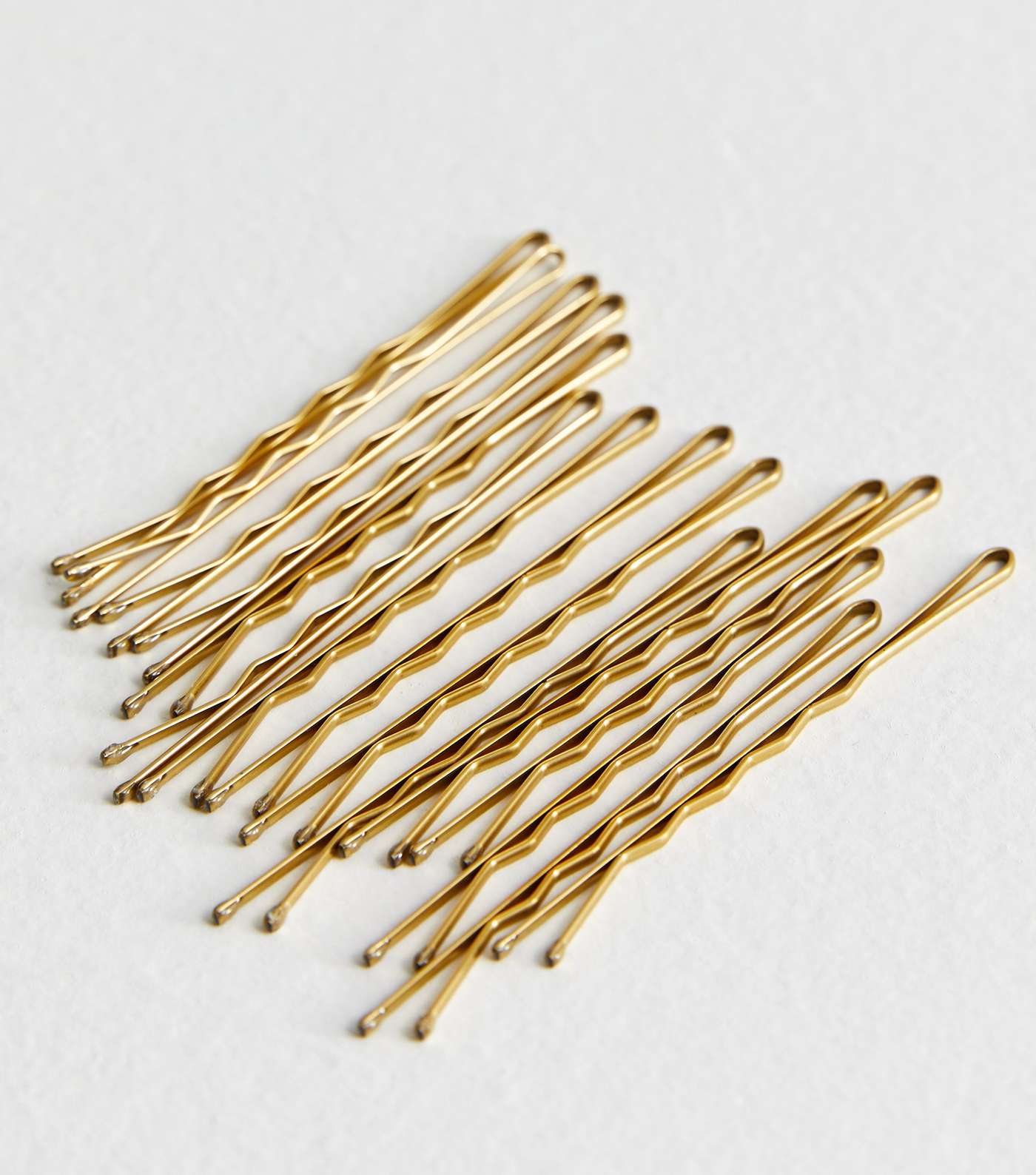 Danielle Creations 30 Pack Gold Hair Grips Image 2