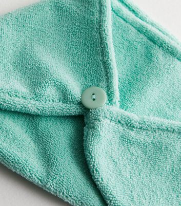 Danielle Creations Mint Green Argan Oil Hair Towel New Look