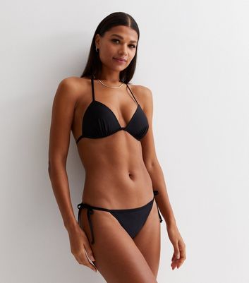 Black tie bikini on sale