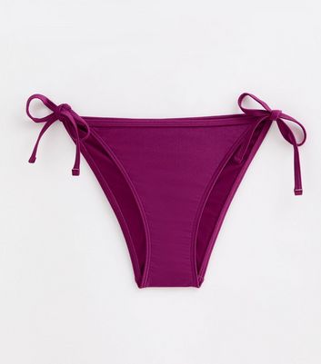 Tie Side Bikini Bottoms New Look